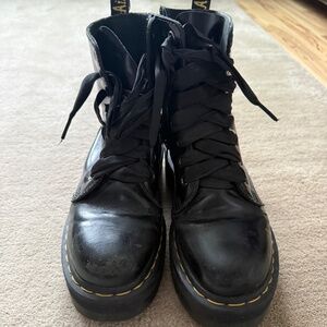 Dr. Martens Black Chunky Sole Boots